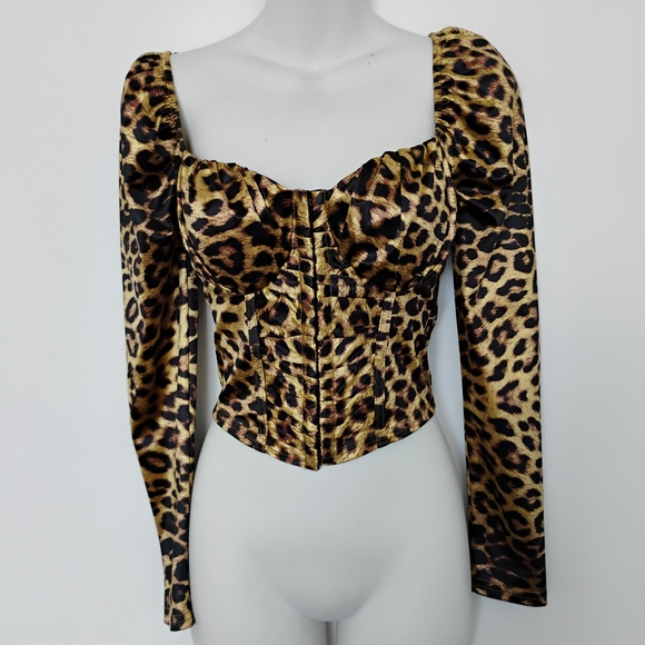 Privy Leopard Print Bodysuit - Picture 2 of 6